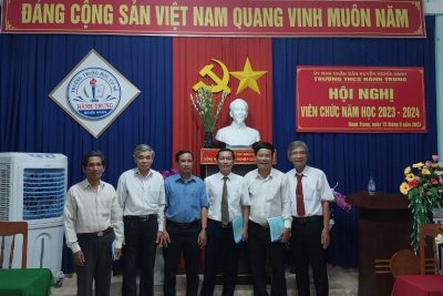 HỘI NGHỊ VIÊN CHỨC Năm học 2023-2024