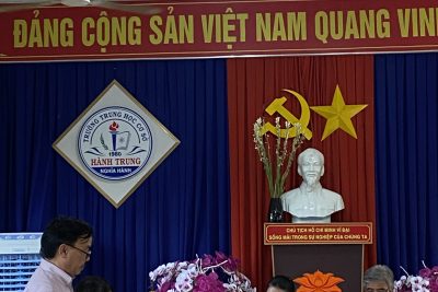 ĐÓN ĐOÀN KIỂM TRA CHUYÊN MÔN CỦA PHÒNG GD-ĐT NGHĨA HÀNH